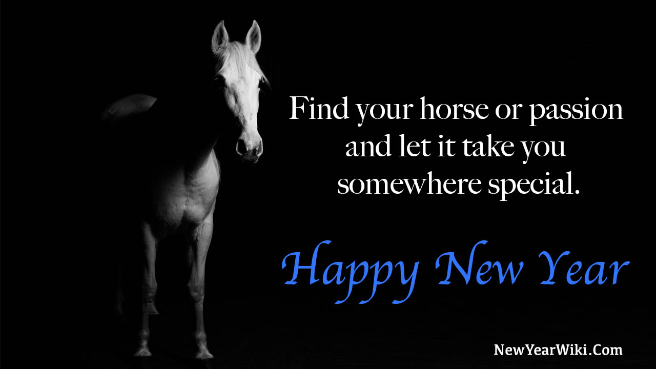 Happy New Year Horse Images