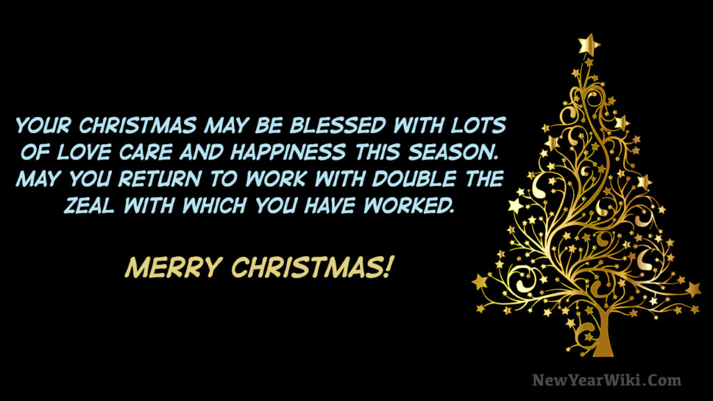 Best Christmas Wishes for Employees