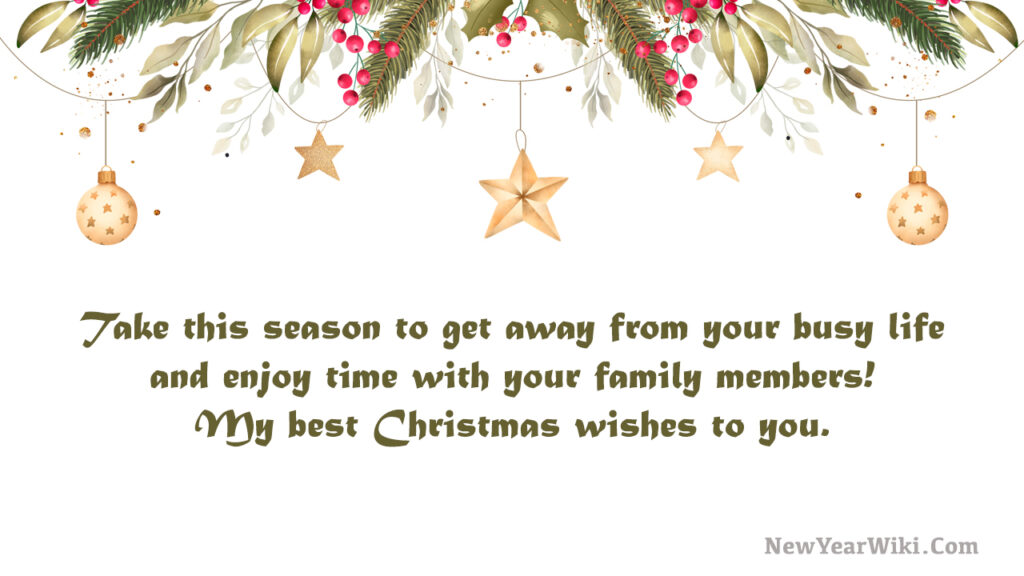 Best Christmas Wishes for Friends and Family