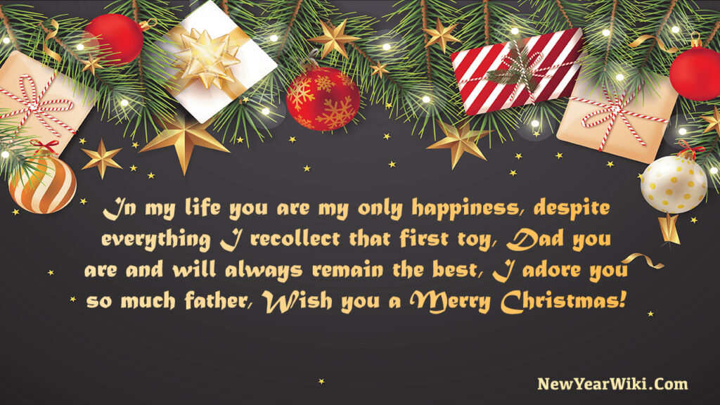 Christmas Wishes for Dad