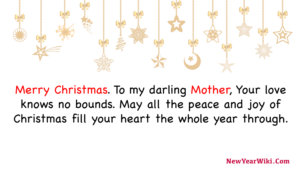 Christmas Wishes for Mom