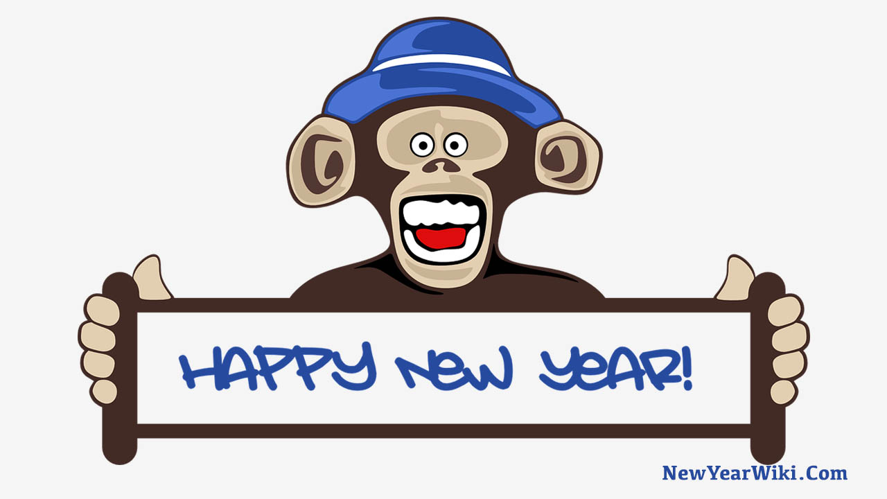 Happy New Year 2022 Funny Clipart