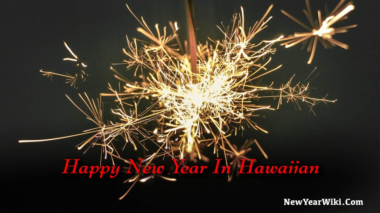 Happy New Year In Hawaiian