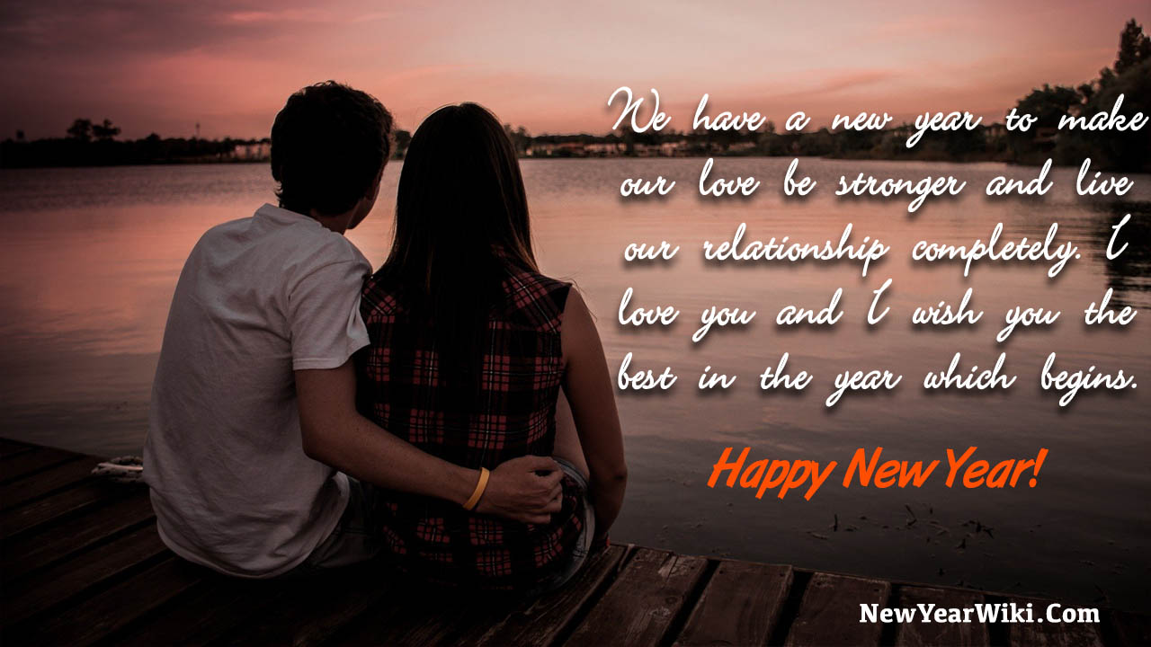 Happy New Year Messages For Girlfriend 2022 - New Year Wiki