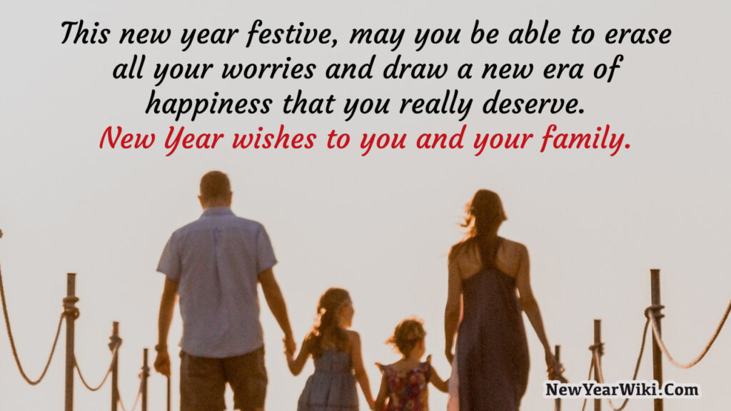 Happy New Year Messages for Friends and Family
