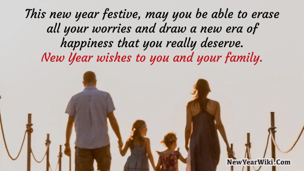 Happy New Year Messages for Friends and Family