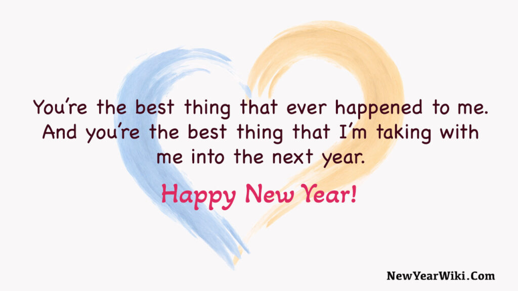 Happy New Year My Love Quotes