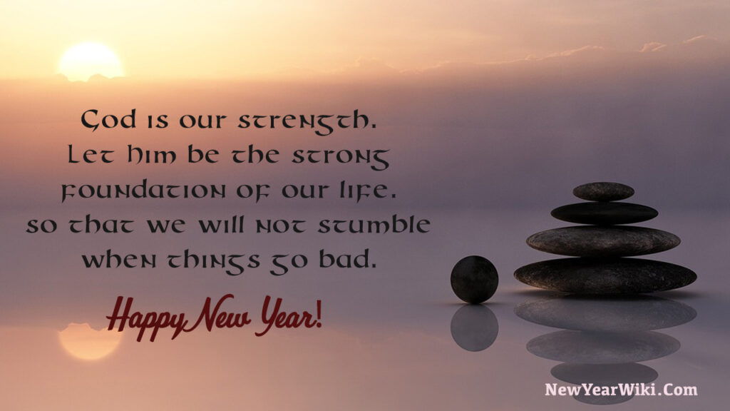 Happy New Year Religious Quote