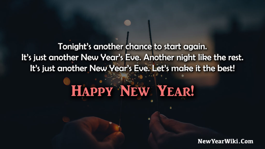 Happy New Year Sayings