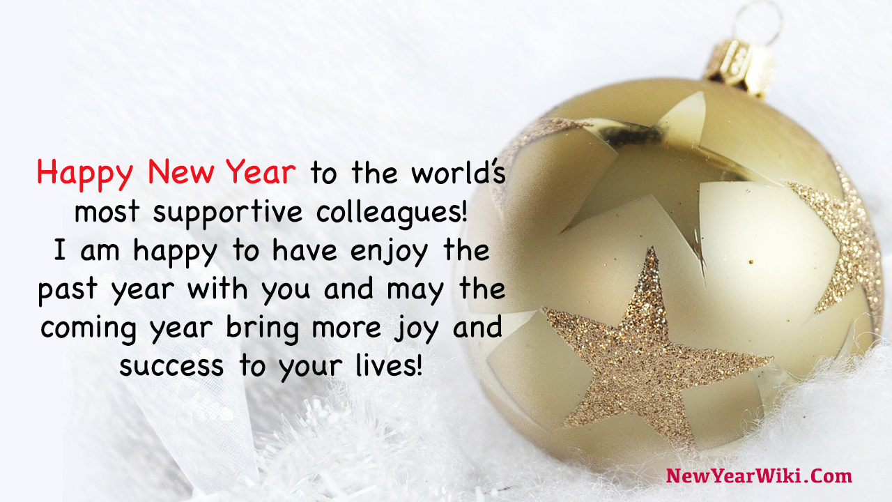 Happy New Year Wishes For Colleagues 2025 New Year Wiki