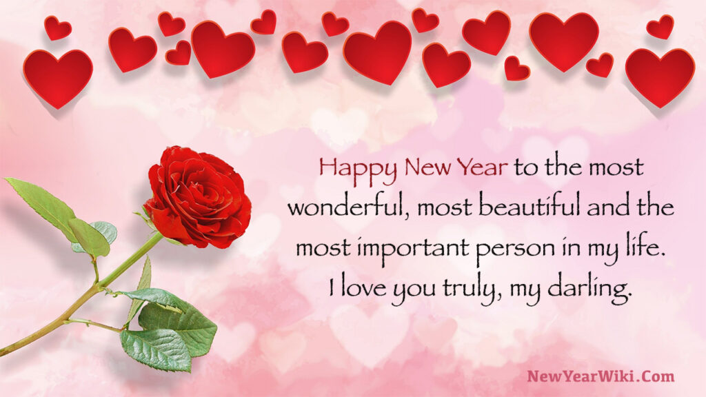 Happy New Year Wishes for Lover