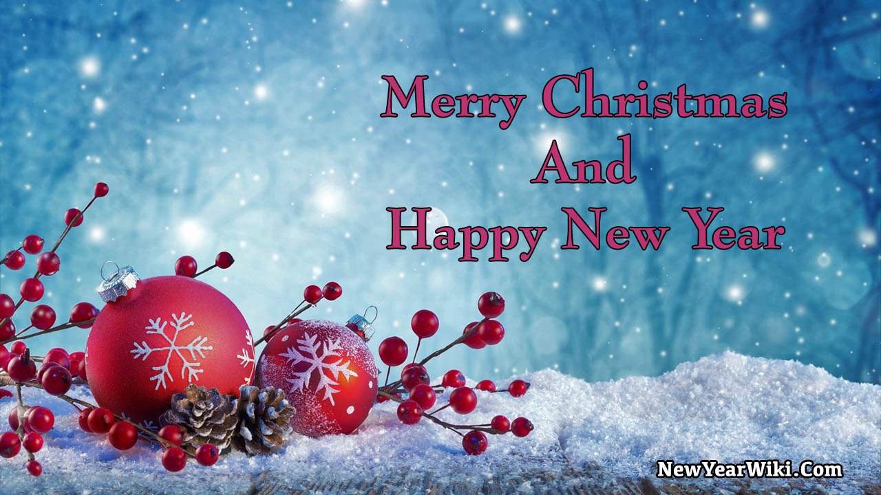 Merry Christmas And Happy New Year Greetings 2024 New Year Wiki