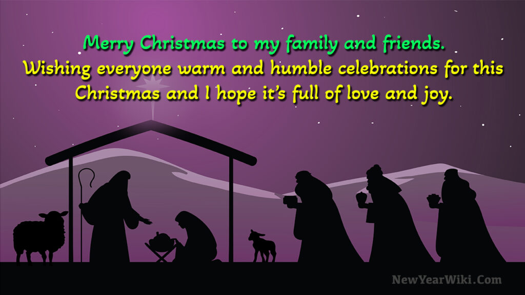 Merry Christmas Family and Friends