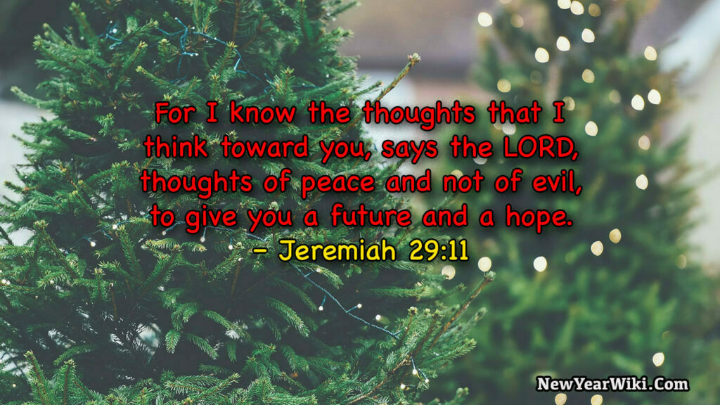 New Year Bible Verse