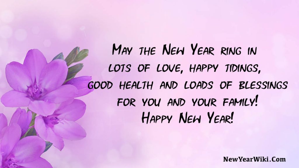 Happy New Year Blessing Messages 2024 New Year Wiki