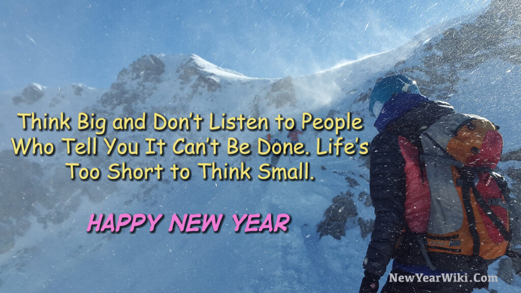 New Year Goals Quotes