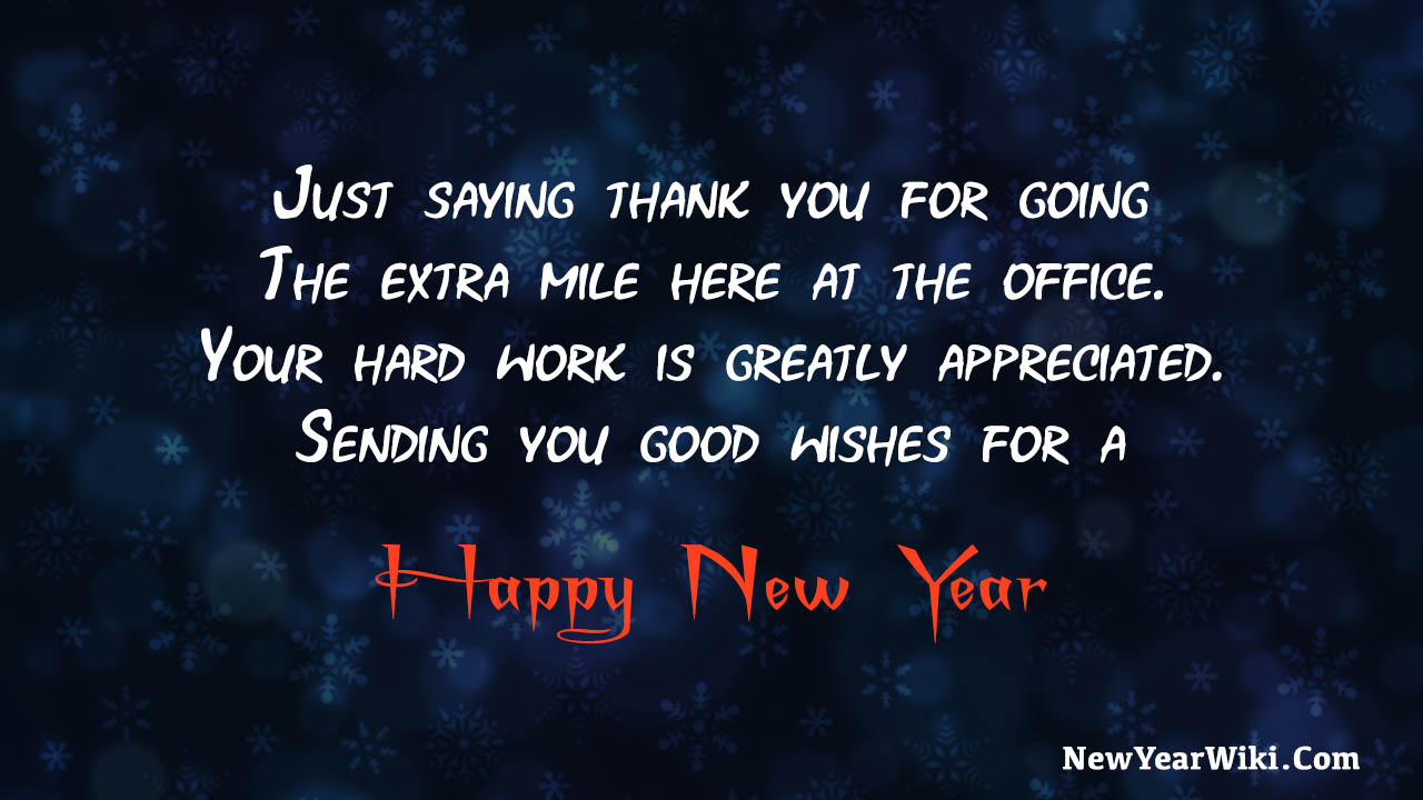 New Year Message To Employees From CEO