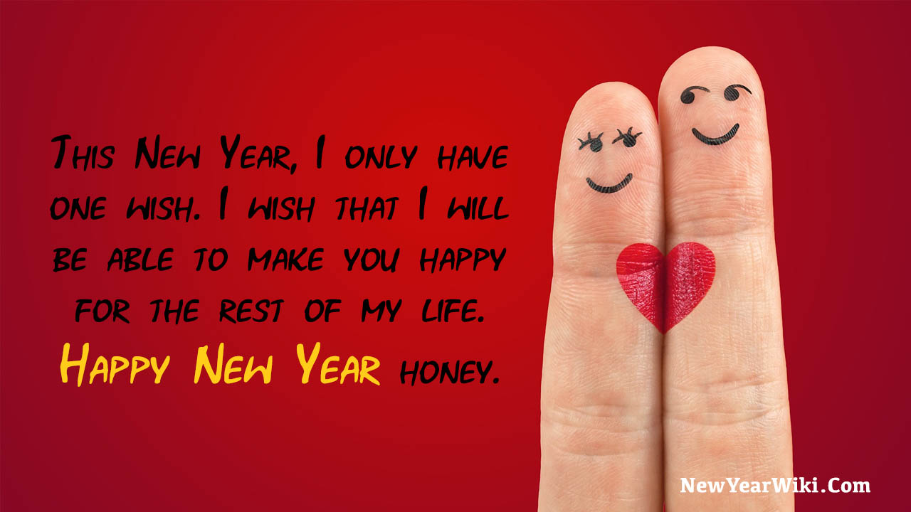 Happy New Year Messages For Girlfriend 2023 - New Year Wiki