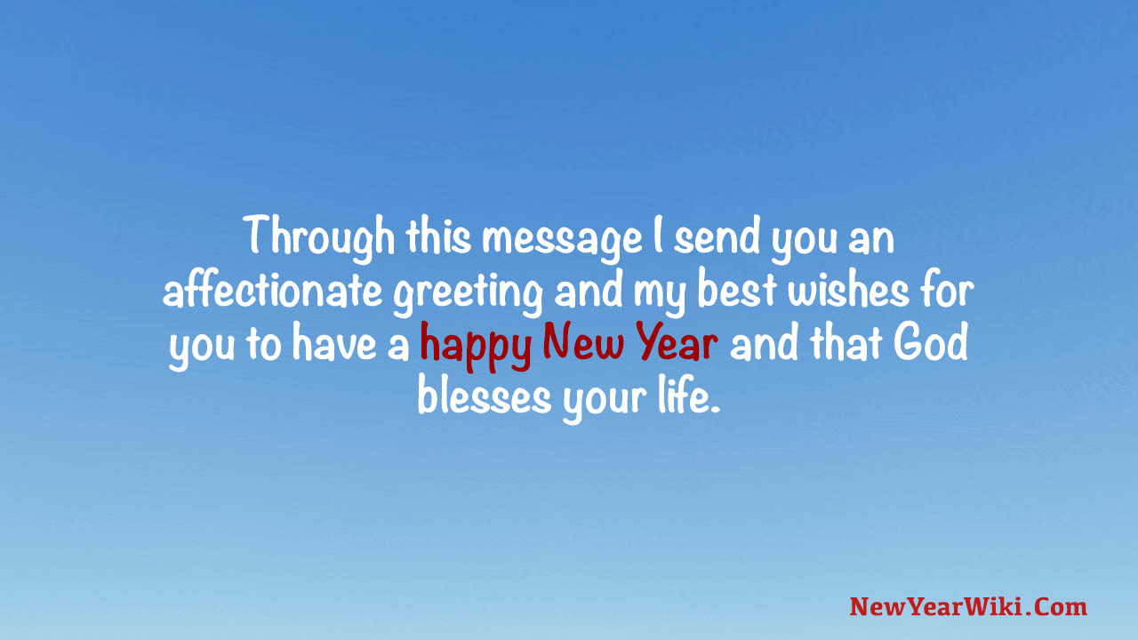 New Year Messages For Facebook