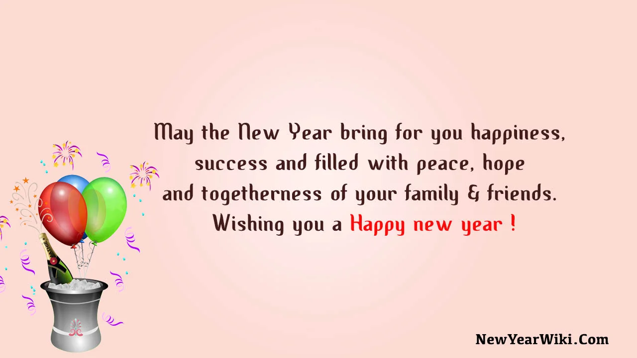 New Year Messages For Friends And Family