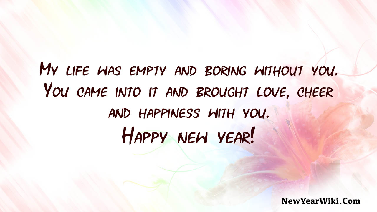 Happy New Year Messages For Lovers 2024 - New Year Wiki