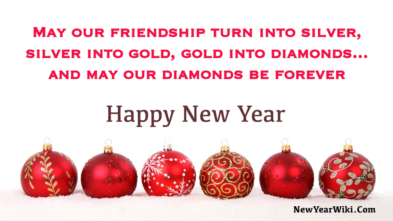 New Year Wishes For Best Friend