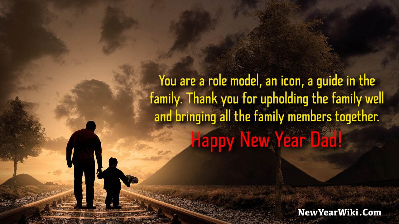 New Year Wishes For Father