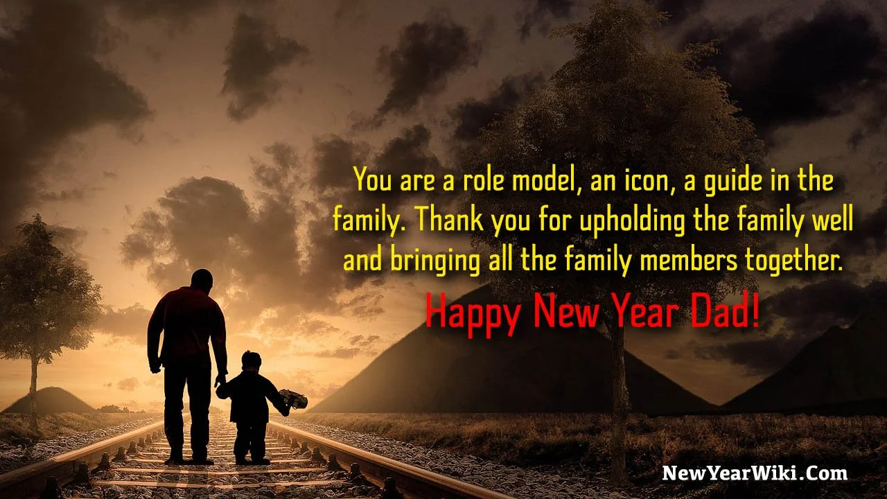 New Year Wishes For Father