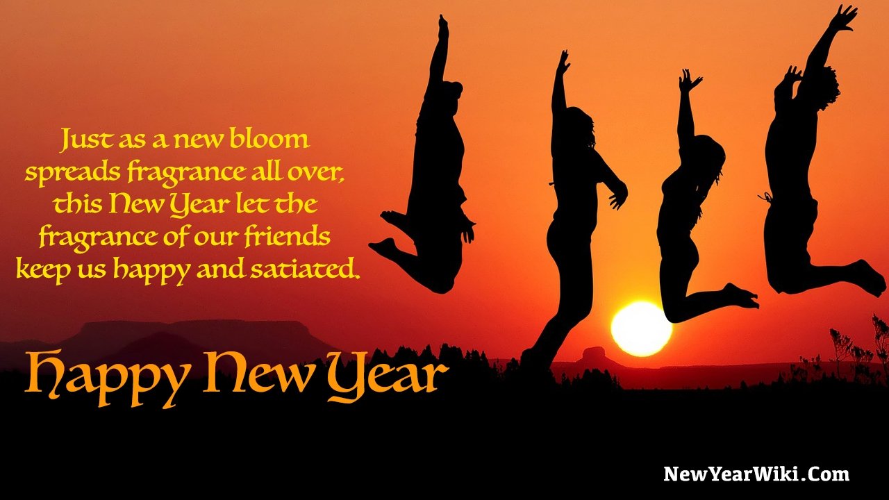 Best Happy New Year Wishes For Friends 2024 - New Year Wiki