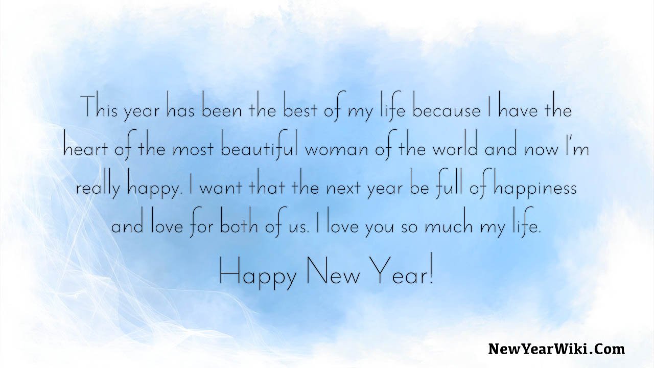 New Year Wishes For Girlfriend
