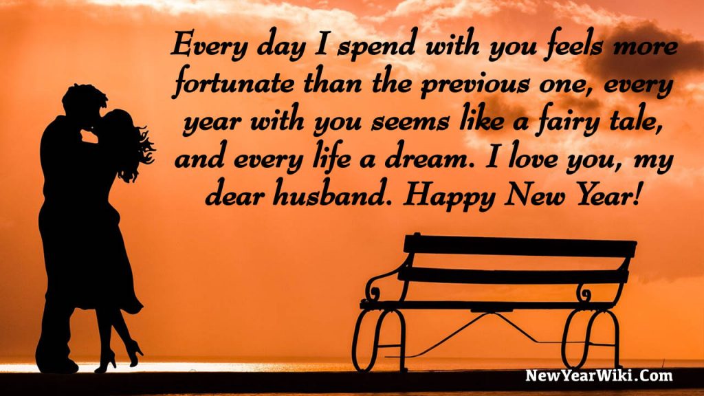 Happy New Year Wishes For Husband 2023 - New Year Wiki