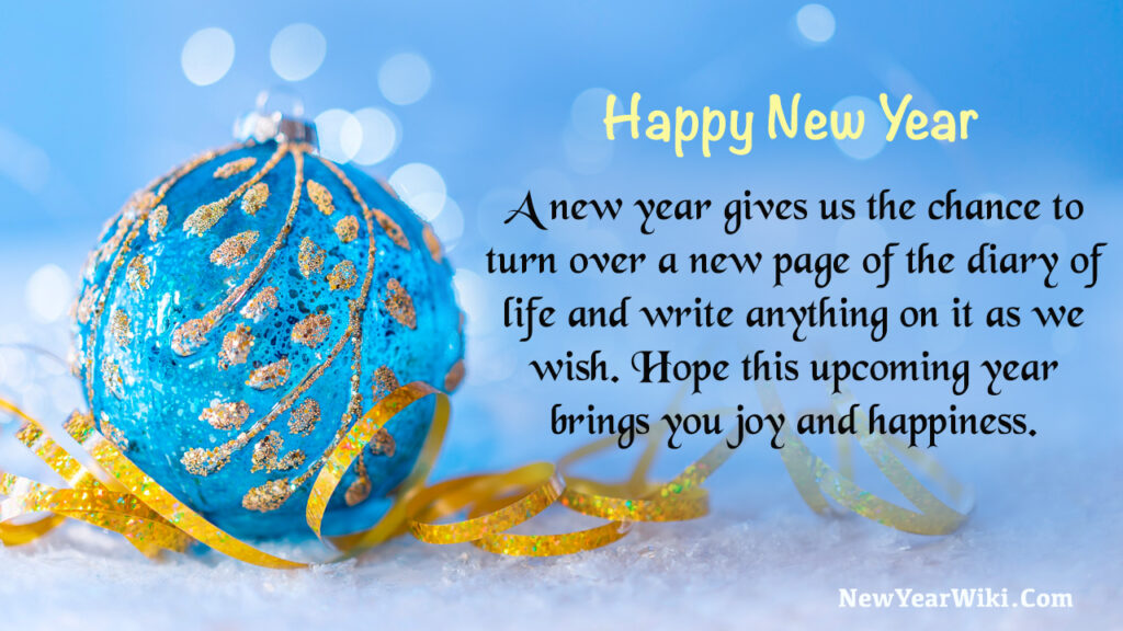 New Year Wishes for Friends and Family