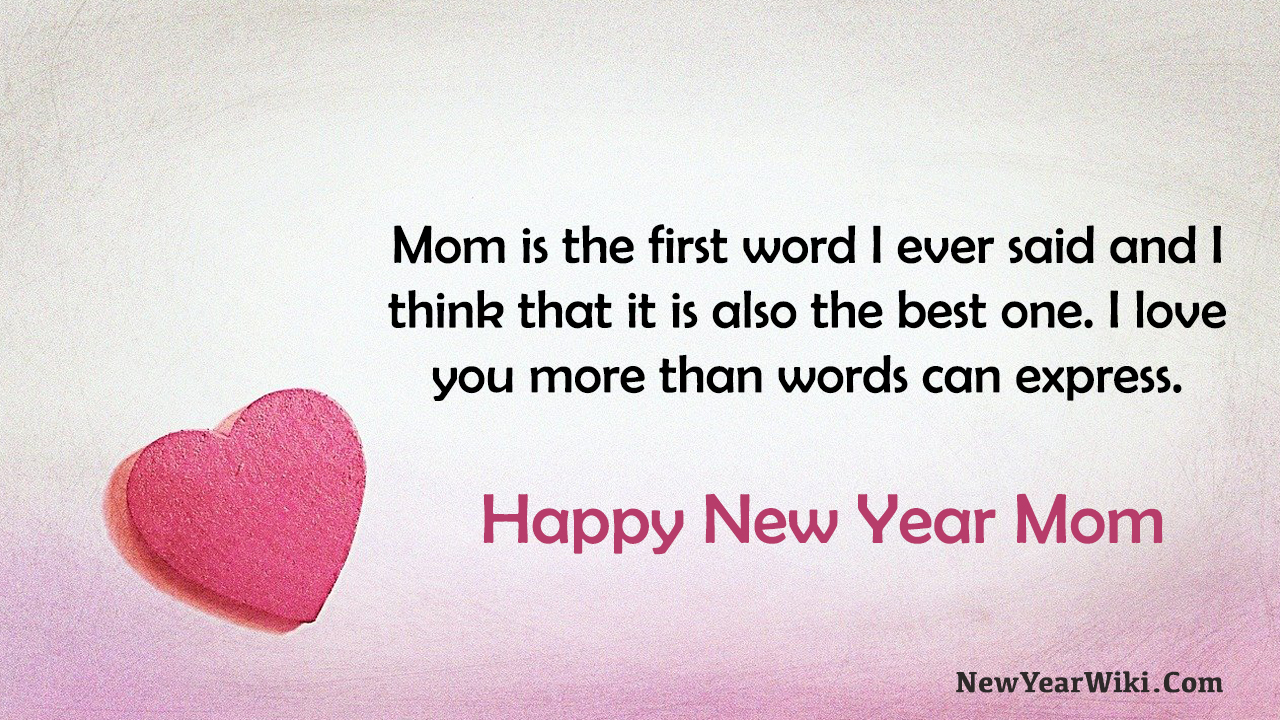New Year Wishes for Mother