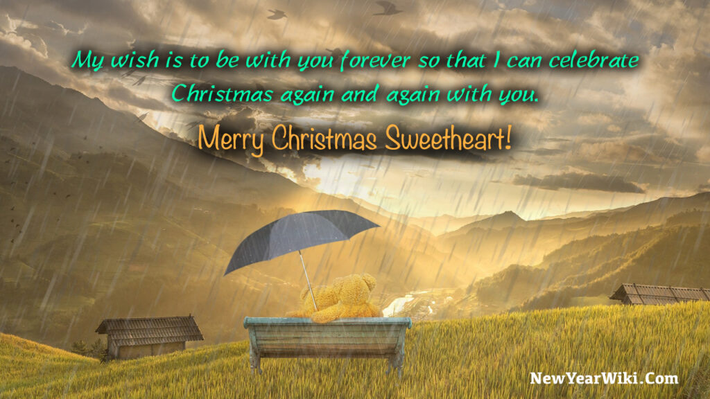 Romantic Christmas Wishes for Husband