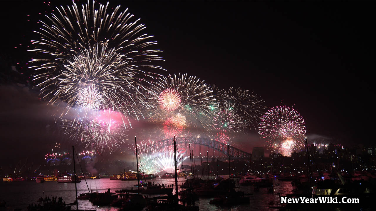 Sydney Harbour New Year Fireworks