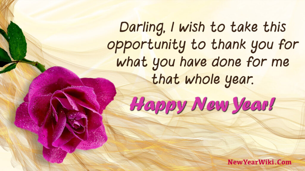 Thank You Reply Message for New Year Wishes